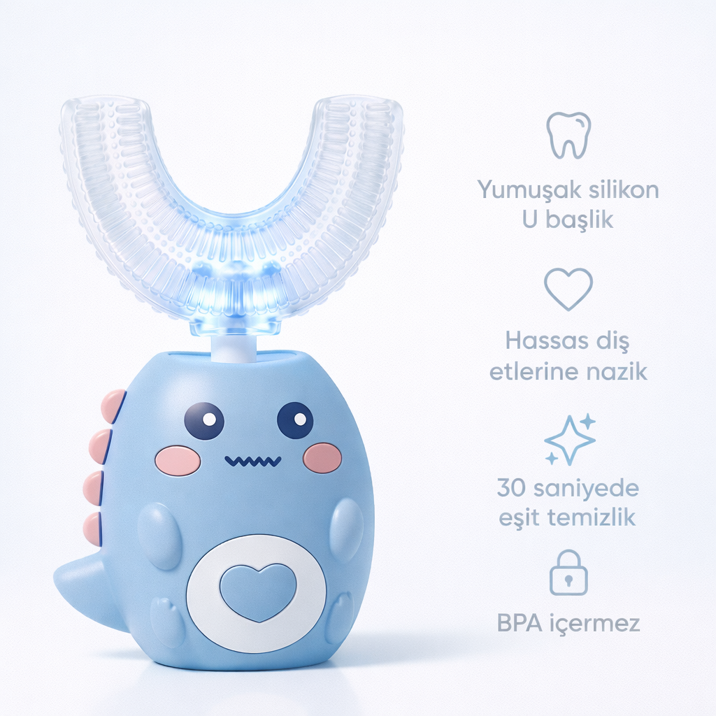 Dentabrush Mini | 360° Otomatik Titreşimli Diş Fırçası