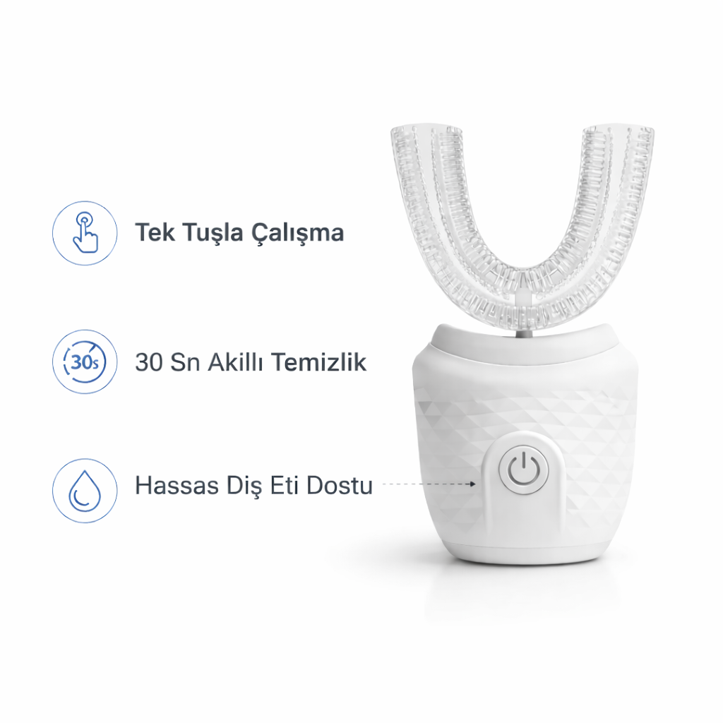 Dentabrush Pro | 360° Otomatik Titreşimli Diş Fırçası