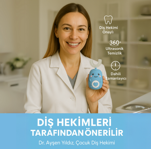 Dentabrush Mini | 360° Otomatik Titreşimli Diş Fırçası